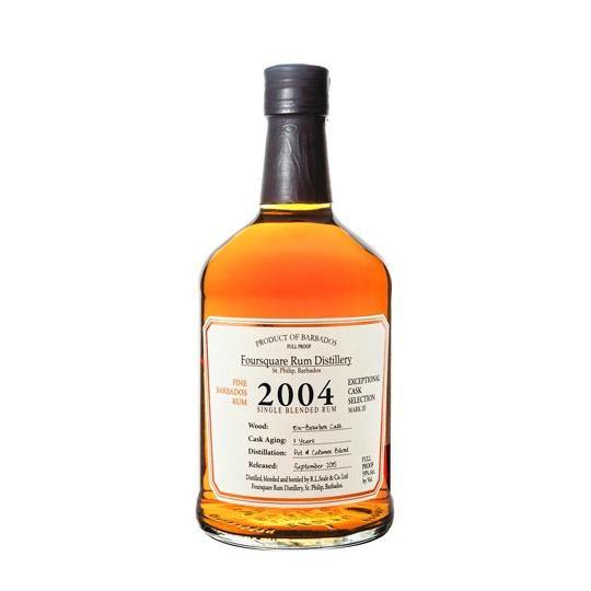 Foursquare Distillery Exceptional Cask Selection 2004 Single Blended Rum - Grain & Vine | Natural Wines, Rare Bourbon and Tequila Collection