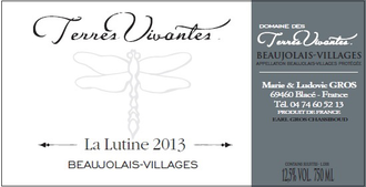 Domaine des Terres Vivantes "La Lutine" Beaujolais-Villages Rouge - Grain & Vine | Natural Wines, Rare Bourbon and Tequila Collection