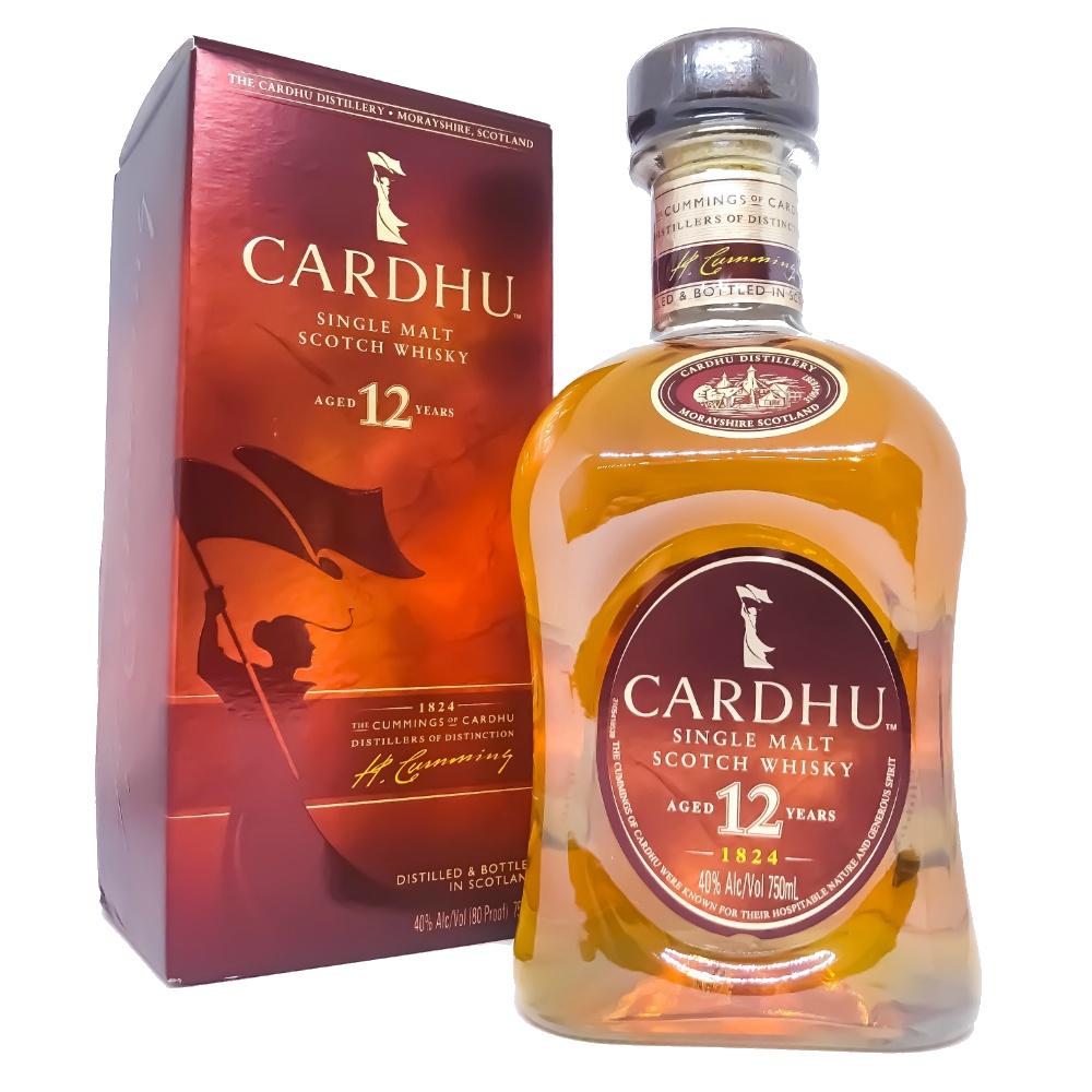 Cardhu 12 Years Single Malt Scotch Whisky - Grain & Vine | Natural Wines, Rare Bourbon and Tequila Collection