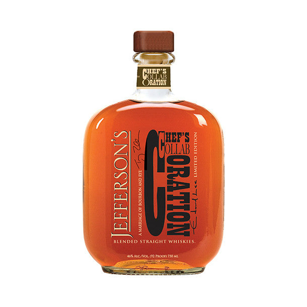 Jefferson's Chef's Collaboration Blended Straight Whiskey - Grain & Vine | Natural Wines, Rare Bourbon and Tequila Collection