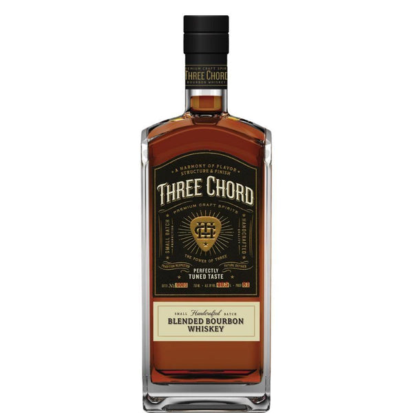 Three Chord Small Batch Blended Bourbon Whiskey - Grain & Vine | Natural Wines, Rare Bourbon and Tequila Collection