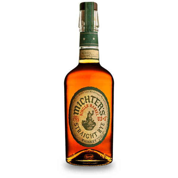 Michters US1 Straight Rye Whiskey - Grain & Vine | Natural Wines, Rare Bourbon and Tequila Collection
