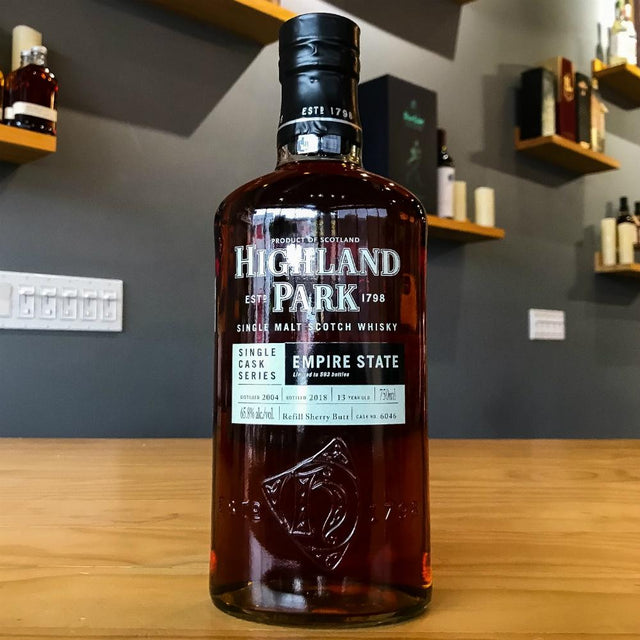 Highland Park Empire State 13 Years Single Cask Series Single Malt Scotch Whisky - Grain & Vine | Natural Wines, Rare Bourbon and Tequila Collection