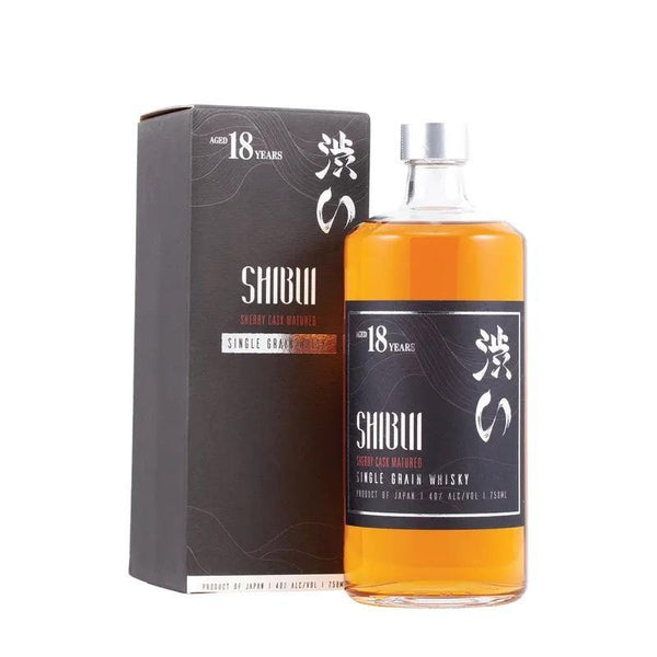 Shibui 18 Years Single Grain Whisky - Grain & Vine | Natural Wines, Rare Bourbon and Tequila Collection