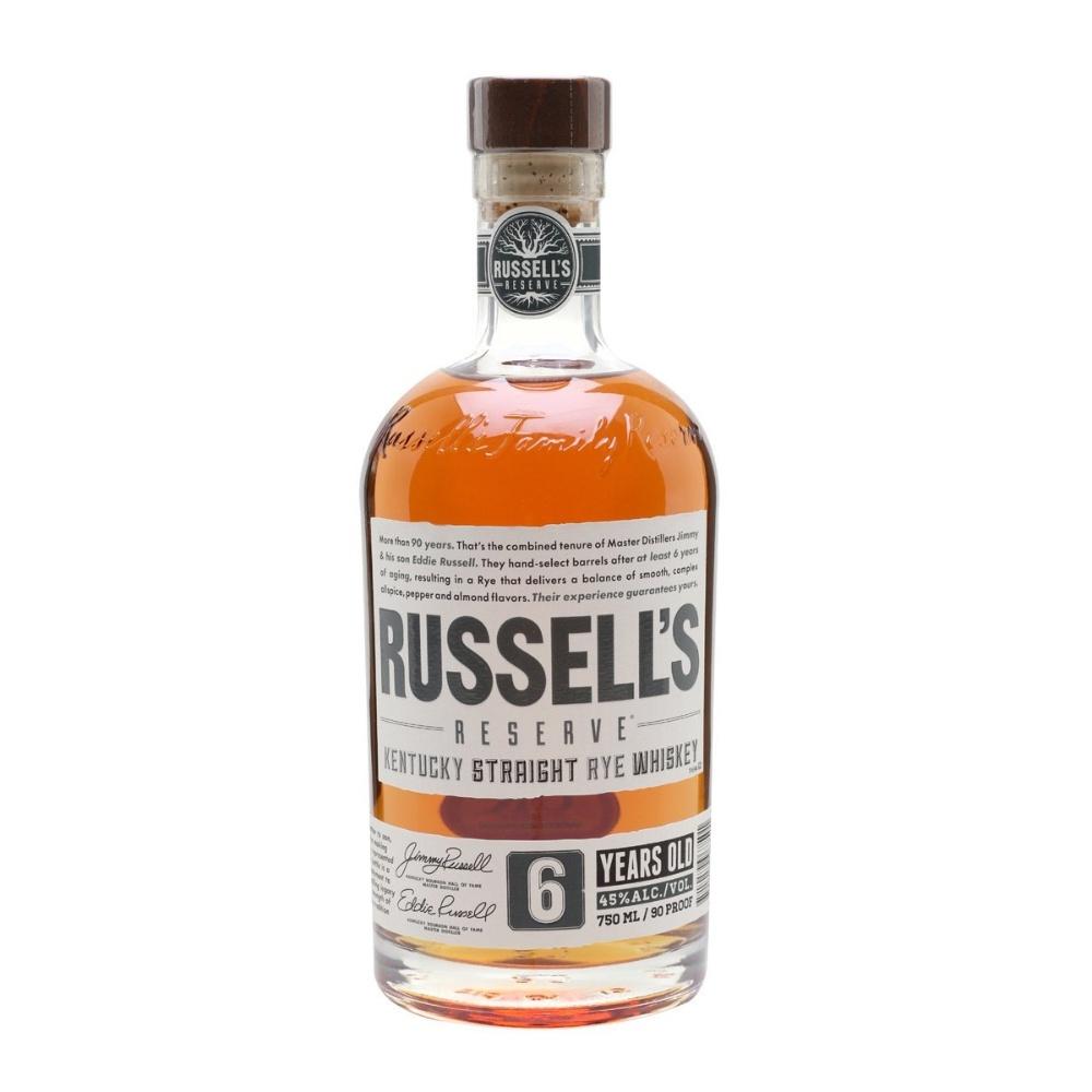 Russell's Reserve 6 Years Kentucky Straight Rye Whiskey - Grain & Vine | Natural Wines, Rare Bourbon and Tequila Collection