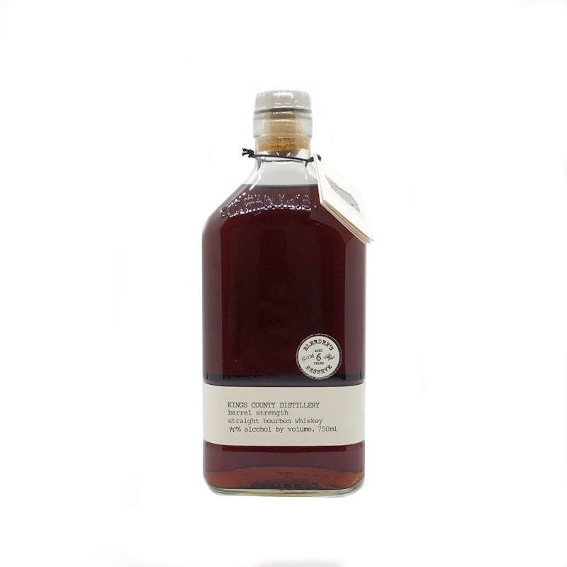 Kings County Distillery 6 Years Blender's Reserve Barrel Strength Straight Bourbon Whiskey - Grain & Vine | Natural Wines, Rare Bourbon and Tequila Collection