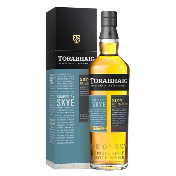 Torabhaig 2017 Legacy Series Inaugural Release Single Malt Scotch Whisky - Grain & Vine | Natural Wines, Rare Bourbon and Tequila Collection