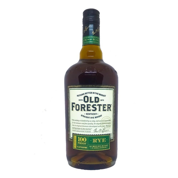 Old Forester Kentucky Straight Rye Whiskey - Grain & Vine | Natural Wines, Rare Bourbon and Tequila Collection