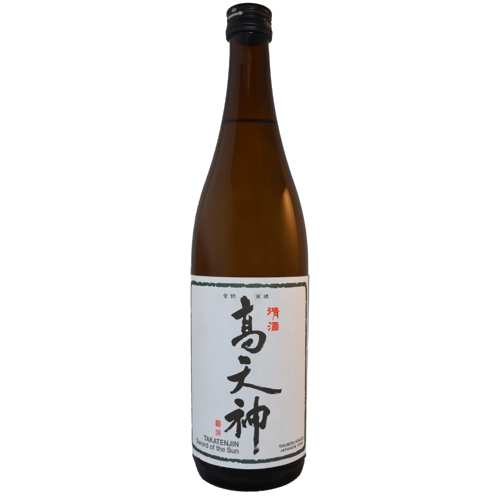 Takatenjin Sword of the Sun Tokubetsu Honjozo Sake - Grain & Vine | Natural Wines, Rare Bourbon and Tequila Collection