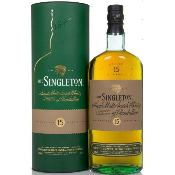 Glendullan Distillery The Singleton 15 Years Speyside Single Malt Scotch Whisky - Grain & Vine | Natural Wines, Rare Bourbon and Tequila Collection