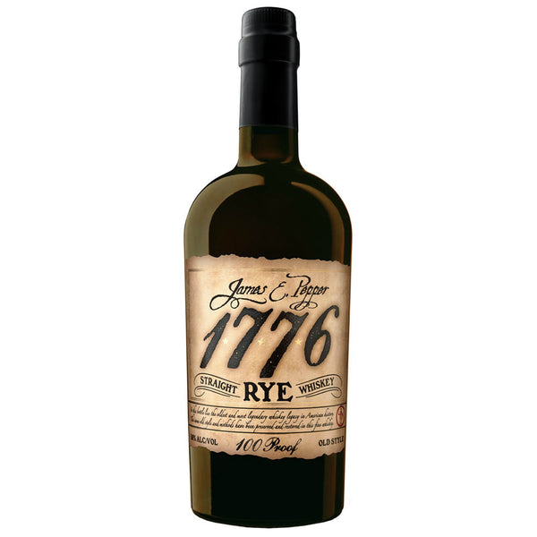 James E. Pepper 1776 Straight Rye Whiskey - Grain & Vine | Natural Wines, Rare Bourbon and Tequila Collection