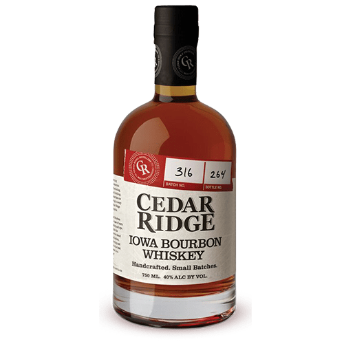 Cedar Ridge Iowa Bourbon Whiskey - Grain & Vine | Natural Wines, Rare Bourbon and Tequila Collection