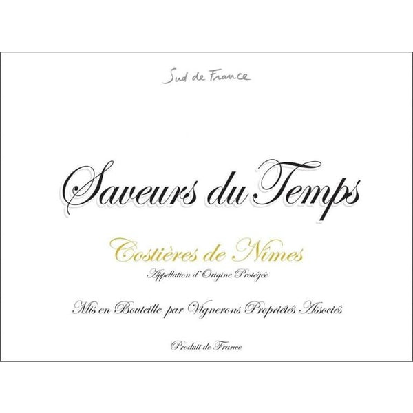 Vignerons Proprietes Associes Costieres de Nimes Saveurs du Temps Rose - Grain & Vine | Natural Wines, Rare Bourbon and Tequila Collection