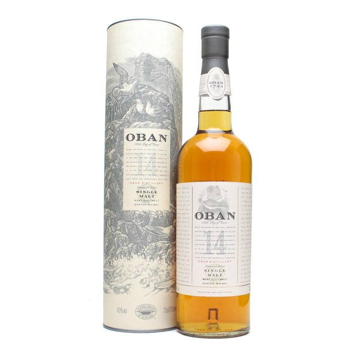 Oban 14 Years Old Single Malt Scotch Whisky - Grain & Vine | Natural Wines, Rare Bourbon and Tequila Collection