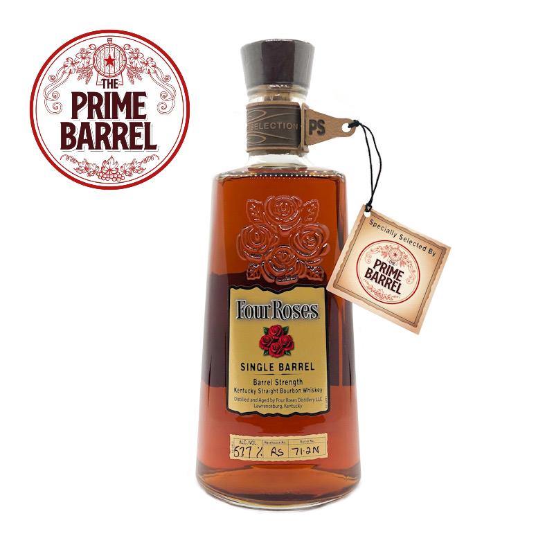 Four Roses "B for Bourbon" Single Barrel Kentucky Straight Bourbon Whiskey The Prime Barrel Pick #6 - Grain & Vine | Natural Wines, Rare Bourbon and Tequila Collection