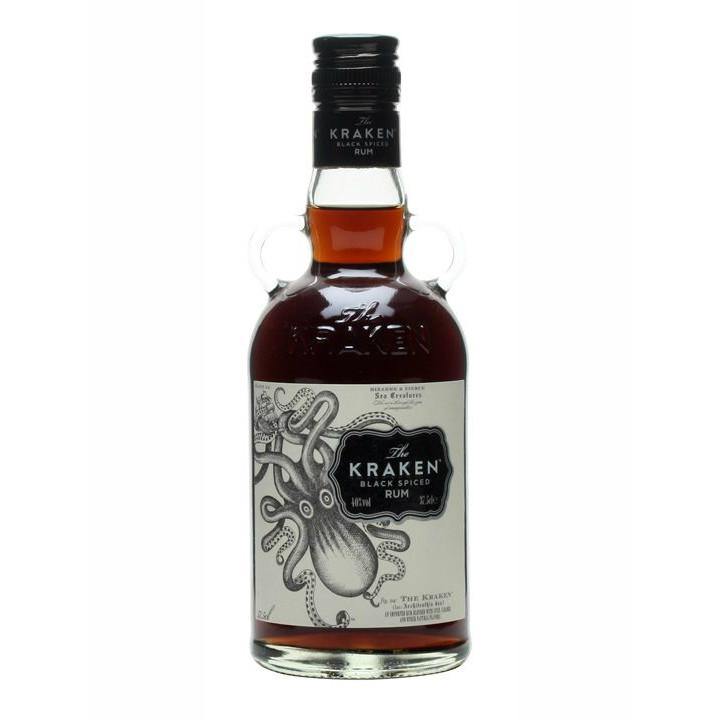 The Kraken Black Spiced Rum – Grain & Vine  Natural Wines, Rare Bourbon  and Tequila Collection