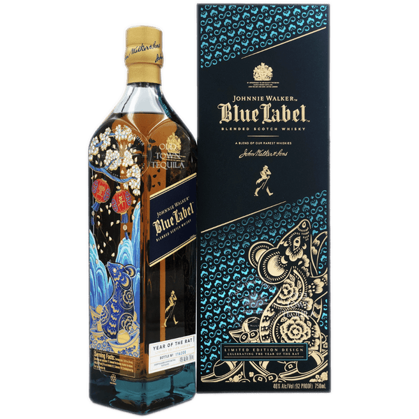 Johnnie Walker Blue Label Year of The Rat Scotch Whisky - Grain & Vine | Natural Wines, Rare Bourbon and Tequila Collection