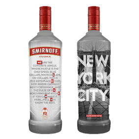 Smirnoff Vodka NYC Limited Edition - Grain & Vine | Natural Wines, Rare Bourbon and Tequila Collection