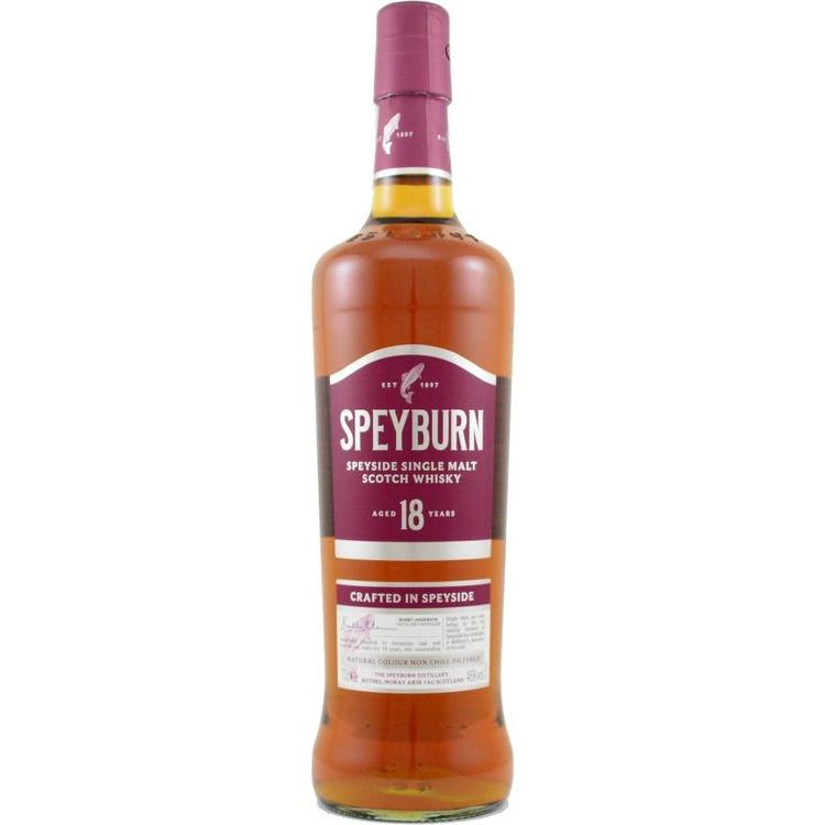 Speyburn 18 Years Speyside Single Malt Scotch Whisky - Grain & Vine | Natural Wines, Rare Bourbon and Tequila Collection