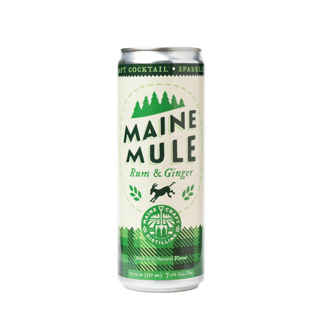 Maine Craft Distilling Mule Rum and Ginger - Grain & Vine | Natural Wines, Rare Bourbon and Tequila Collection