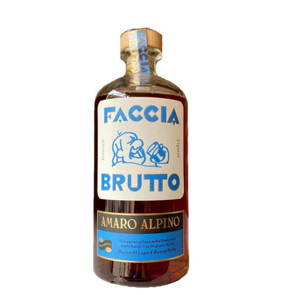 Faccia Brutto Spirits Amaro Alpino - Grain & Vine | Natural Wines, Rare Bourbon and Tequila Collection
