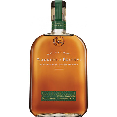 Woodford Reserve Kentucky Straight Rye Whiskey - Grain & Vine | Natural Wines, Rare Bourbon and Tequila Collection