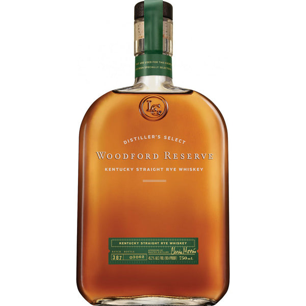 Woodford Reserve Kentucky Straight Rye Whiskey - Grain & Vine | Natural Wines, Rare Bourbon and Tequila Collection
