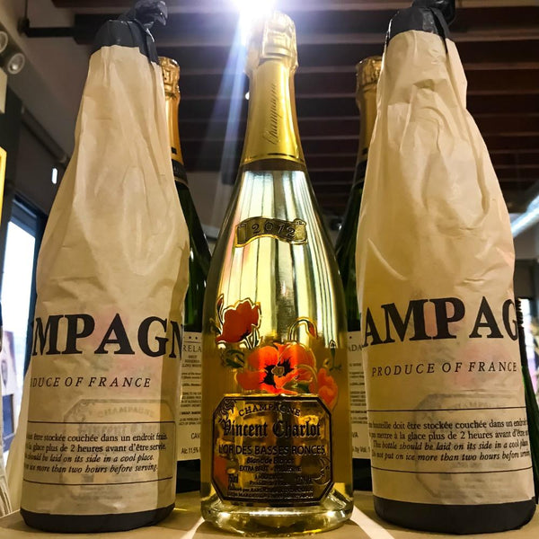 Champagne Vincent Charlot Champagne Extra Brut L'Or Des Basses Ronces Blanc de Blancs - Grain & Vine | Natural Wines, Rare Bourbon and Tequila Collection