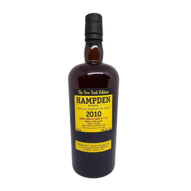 Hampden Estate The New York Edition 2010 LROK Single Cask Jamaican Rum - Grain & Vine | Natural Wines, Rare Bourbon and Tequila Collection