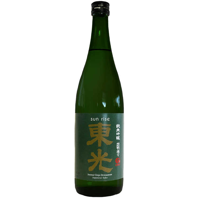 Toko Brewery Sun Rise Dewasansan Junmai Ginjo Sake - Grain & Vine | Natural Wines, Rare Bourbon and Tequila Collection