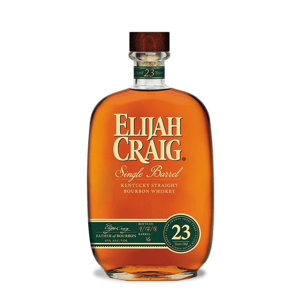 Elijah Craig  23 Year Single Barrel Kentucky Straight Bourbon Whiskey - Grain & Vine | Natural Wines, Rare Bourbon and Tequila Collection