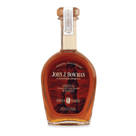 John J. Bowman Bourbon Single Barrel Bourbon - Grain & Vine | Natural Wines, Rare Bourbon and Tequila Collection