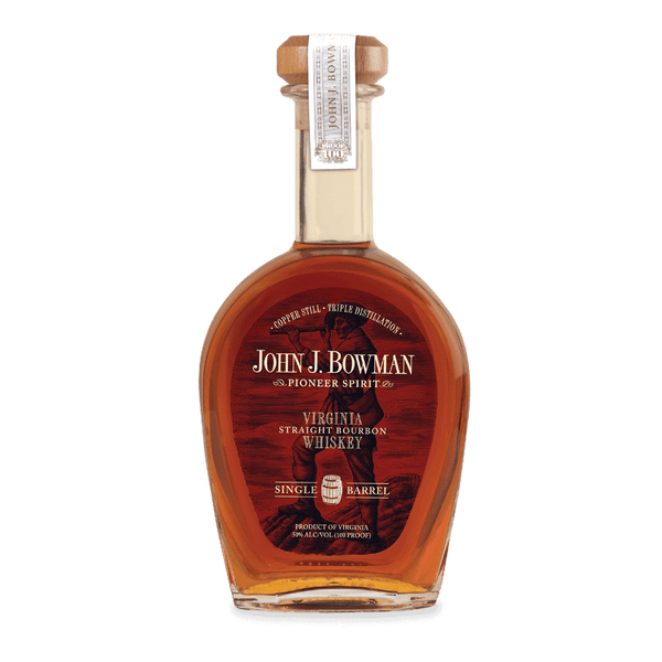 John J. Bowman Bourbon Single Barrel Bourbon - Grain & Vine | Natural Wines, Rare Bourbon and Tequila Collection