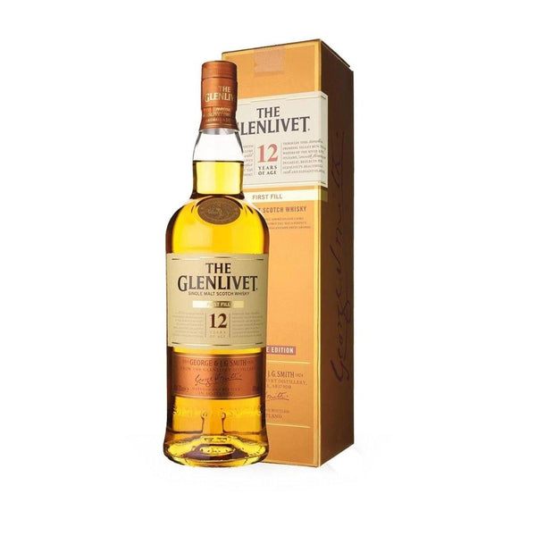 The Glenlivet 12 Years First Fill Single Malt Scotch Whisky - Grain & Vine | Natural Wines, Rare Bourbon and Tequila Collection