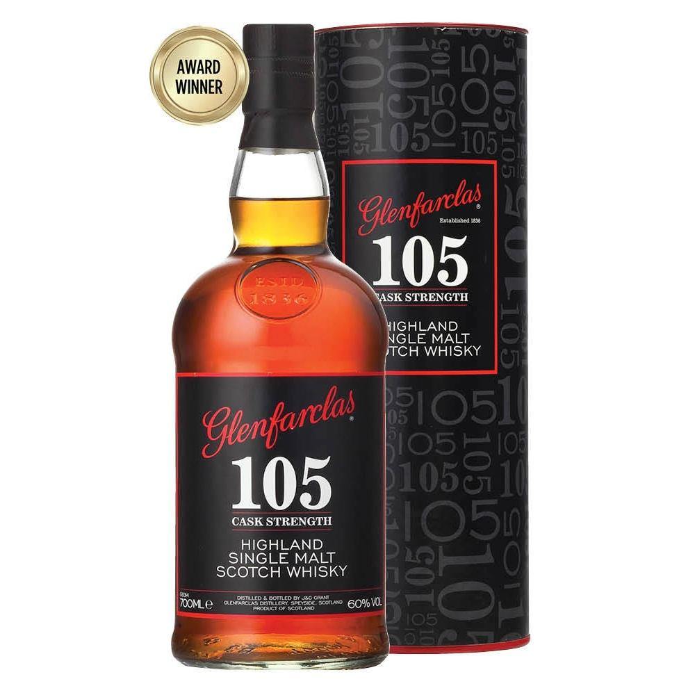 Glenfarclas 105 Cask Strength Single Malt Scotch Whisky - Grain & Vine | Natural Wines, Rare Bourbon and Tequila Collection