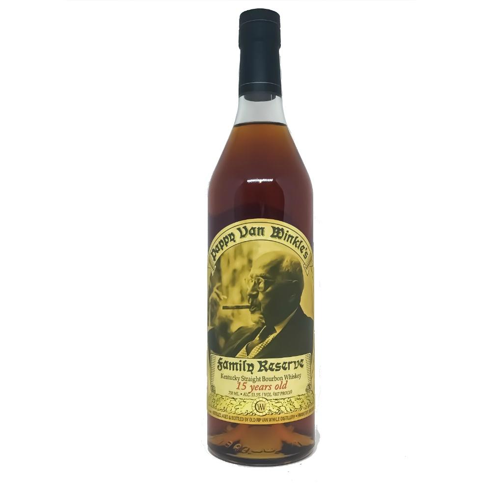 Pappy Van Winkle 15 Years Family Reserve Kentucky Straight Bourbon Whiskey - Grain & Vine | Natural Wines, Rare Bourbon and Tequila Collection