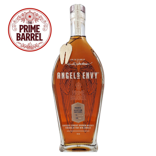 Angel's Envy "Devil's Advocate" Single Barrel Kentucky Straight Bourbon Whiskey Finished In Port Wine Barrels The Prime Barrel Pick #54 - Grain & Vine | Natural Wines, Rare Bourbon and Tequila Collection