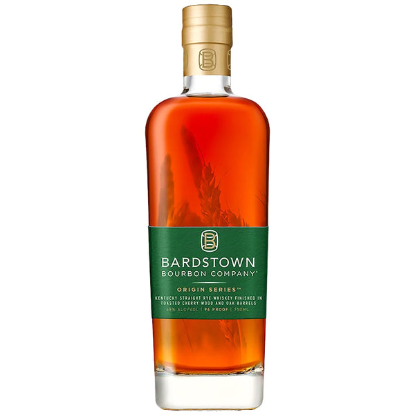 Bardstown  Bourbon Company Origin Series Kentucky Straight Rye Whiskey Finished in Toasted Cherry Wood and Oak Barrels - Grain & Vine | Natural Wines, Rare Bourbon and Tequila Collection