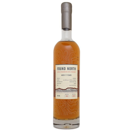 Found North 17 Years Old Cask Strength Rye Whisky Batch 003 - Grain & Vine | Natural Wines, Rare Bourbon and Tequila Collection