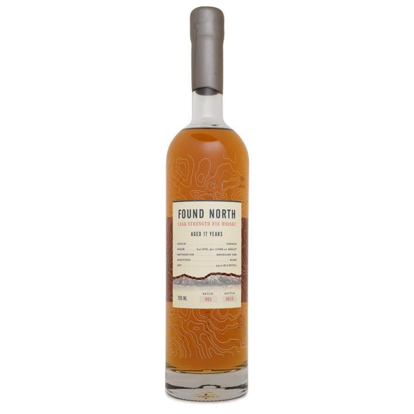 Found North 17 Years Old Cask Strength Rye Whisky Batch 003 - Grain & Vine | Natural Wines, Rare Bourbon and Tequila Collection