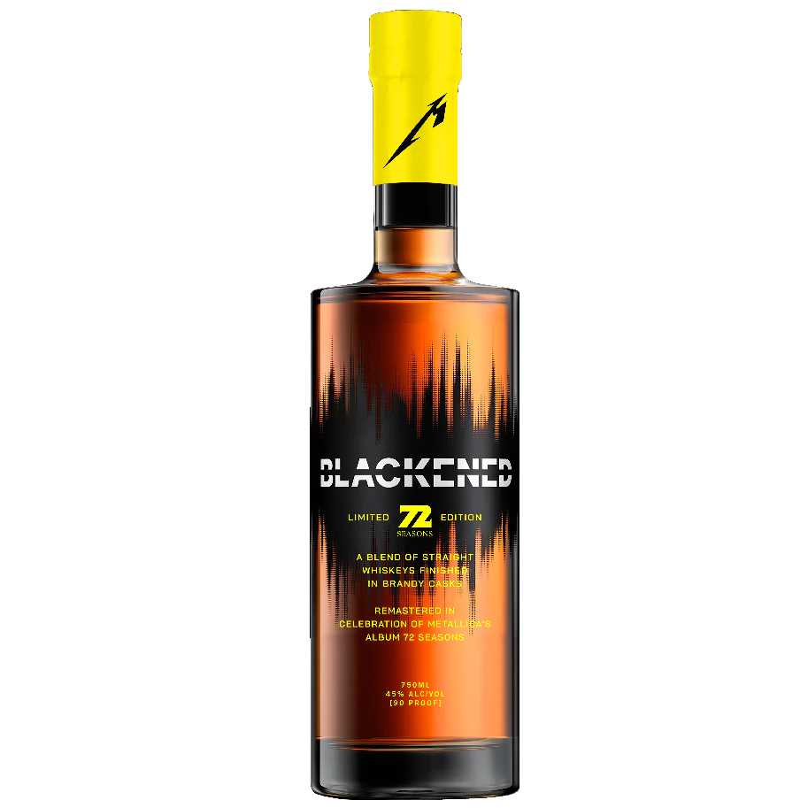 Blackened 72 Seasons Limited Edition A Blend of Straight Whiskeys Finished in Brandy Casks - Grain & Vine | Natural Wines, Rare Bourbon and Tequila Collection