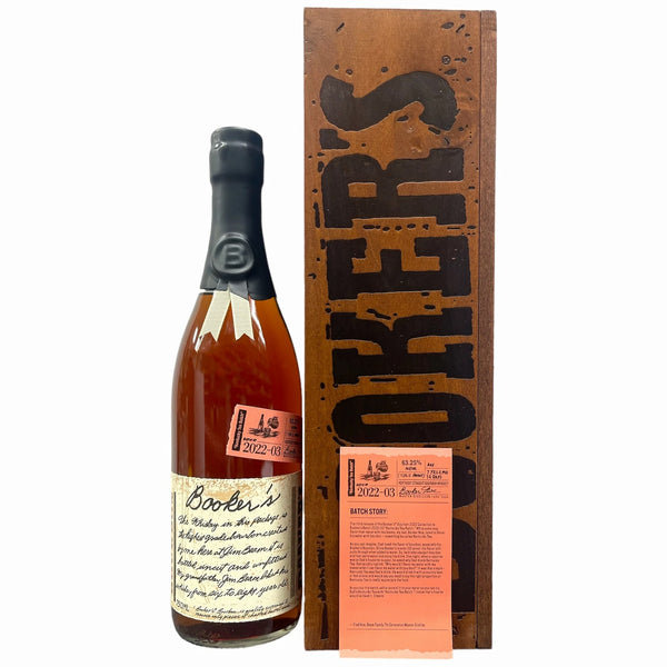 Booker's "Kentucky Tea Batch" Kentucky Straight Bourbon Whiskey - Grain & Vine | Natural Wines, Rare Bourbon and Tequila Collection