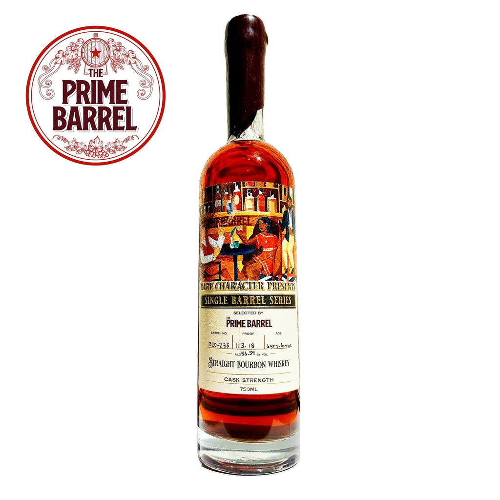 Rare Character "Enigmatic Elixir" 6 year Straight Bourbon Whiskey The Prime Barrel Pick #57 - Grain & Vine | Natural Wines, Rare Bourbon and Tequila Collection