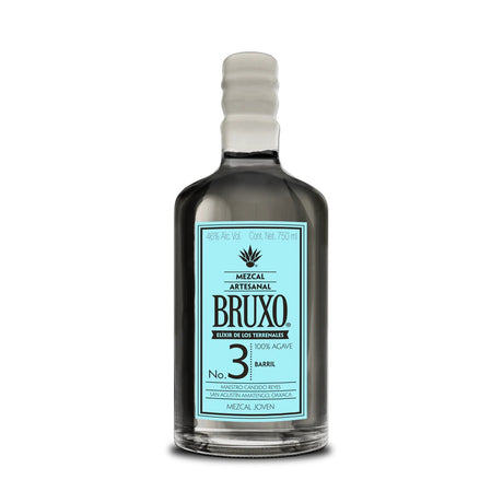 Bruxo Mezcal de Los Terrenales No. 3 Barril Joven - Grain & Vine | Natural Wines, Rare Bourbon and Tequila Collection