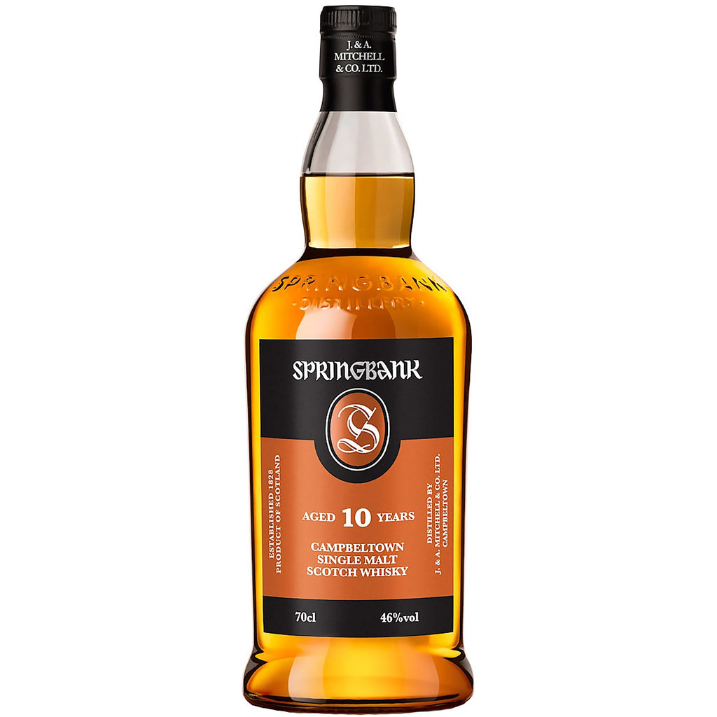 Springbank 10 Years Old Campbeltown Single Malt Scotch Whisky - Grain & Vine | Natural Wines, Rare Bourbon and Tequila Collection