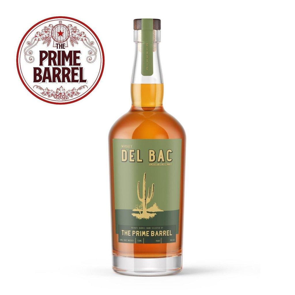Del Bac "Fahrenheit 121.8" American Single Malt Whiskey The Prime Barrel Pick #5 - Grain & Vine | Natural Wines, Rare Bourbon and Tequila Collection