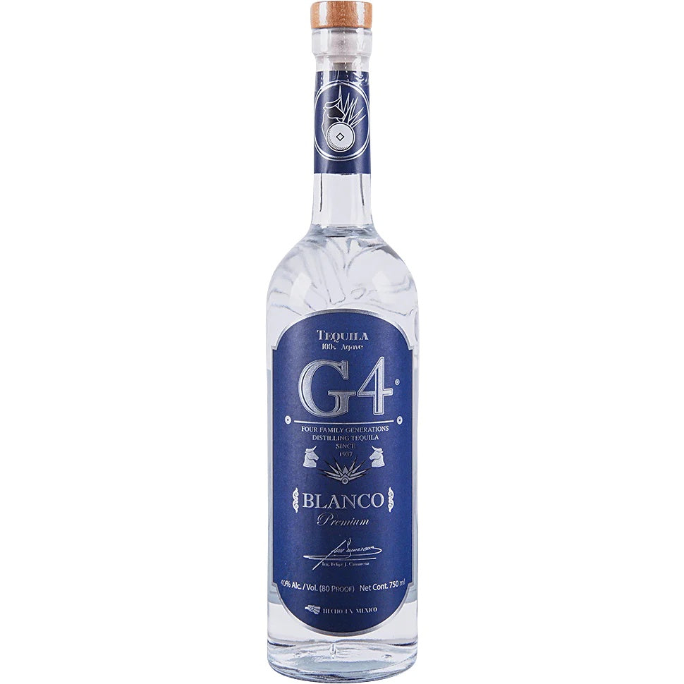 G4 Tequila Premium Blanco Tequila - Grain & Vine | Natural Wines, Rare Bourbon and Tequila Collection