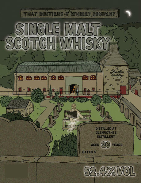 That Boutique-y Whisky Company Glenrothes 20-year-old Single Malt Whisky - Grain & Vine | Natural Wines, Rare Bourbon and Tequila Collection