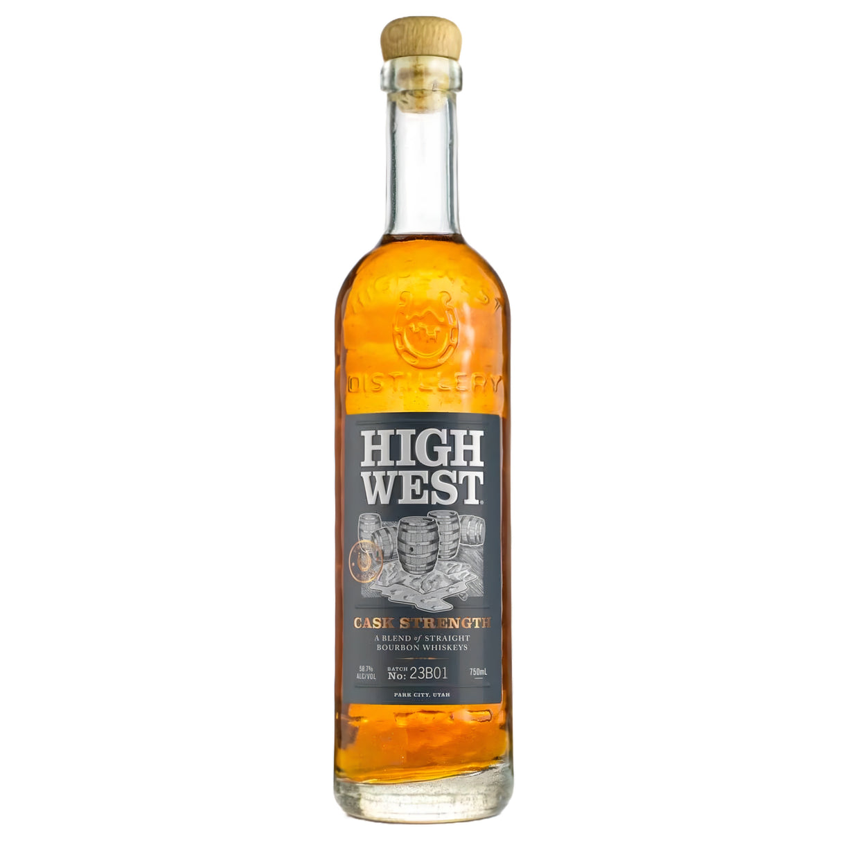 High West Cask Strength A Blend of Straight Bourbon Whiskeys - Grain & Vine | Natural Wines, Rare Bourbon and Tequila Collection