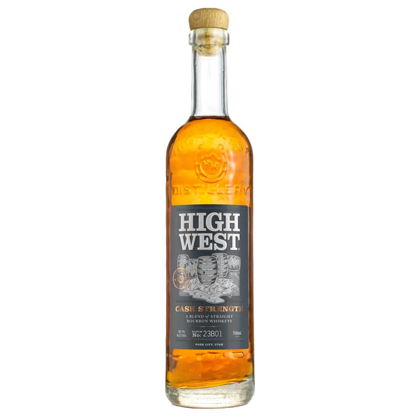 High West Cask Strength A Blend of Straight Bourbon Whiskeys - Grain & Vine | Natural Wines, Rare Bourbon and Tequila Collection
